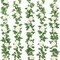 5Pcs 32.5FT White Flower Spring Garland Fake Vines Faux Artificial Floral Garland for Wedding Decortions Hanging Rose